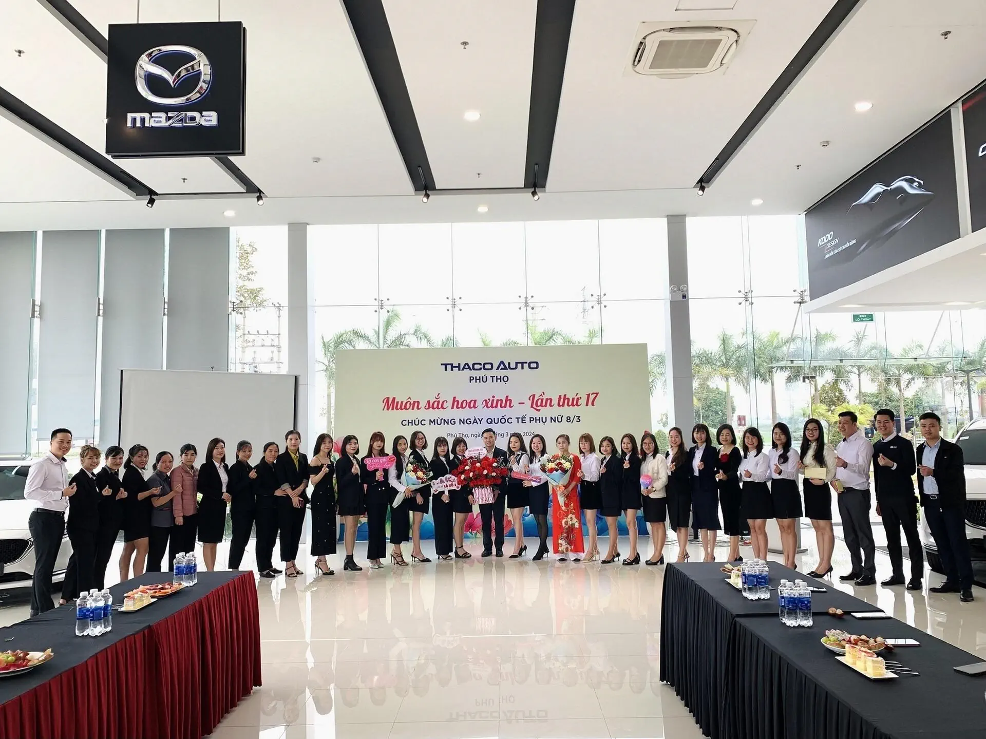 THACO AUTO PHÚ THỌ TỔ CHỨC CHƯƠNG TRÌNH "MUÔN SẮC HOA XINH" LẦN THỨ 17 NĂM 2024